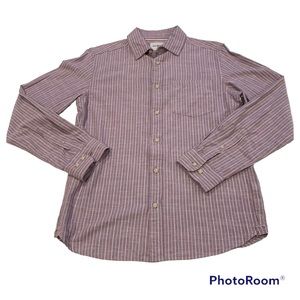 NWOT Goodfellow & Co purple striped button down shirt